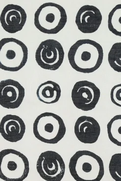 10 CORSO COMO signature circles print linen tea towel