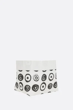 10 CORSO COMO signature circles print paper medium basket