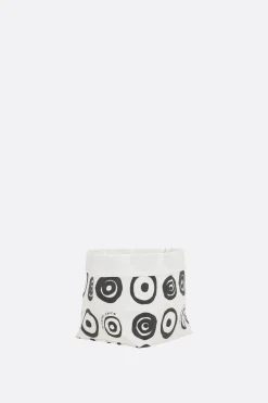 10 CORSO COMO signature circles print paper small basket