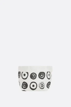 10 CORSO COMO signature circles print paper small basket