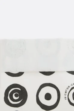 10 CORSO COMO signature circles print paper medium basket