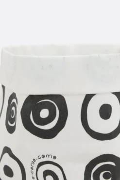 10 CORSO COMO signature circles print paper small basket