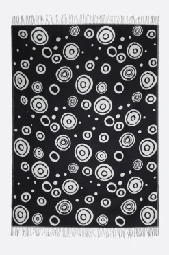 10 CORSO COMO signature circles pure new wool reversible blanket