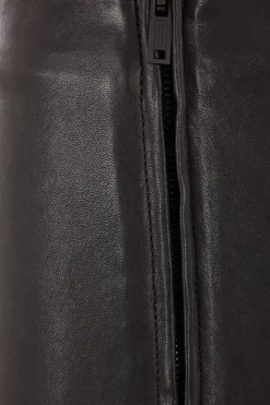 Women ANN DEMEULEMEESTER Signe stretch nappa leggings