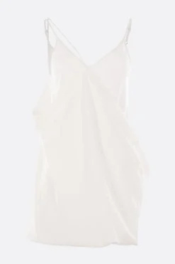 Women MM6 silk maxi dress