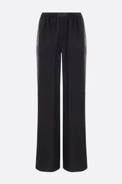 Women MM6 silk pajama trousers
