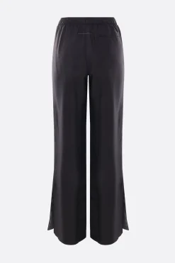 Women MM6 silk pajama trousers