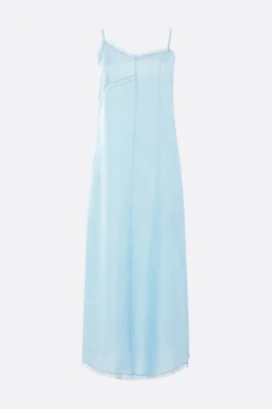 Women MM6 silk slip dress