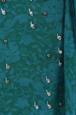 Women DRIES VAN NOTEN Sima midi skirt in embroidered georgette