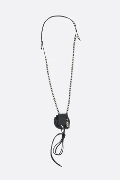 Women ANN DEMEULEMEESTER Sindri necklace in cord with spheres