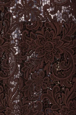 Women META CAMPANIA COLLECTIVE single-breasted coat in lace