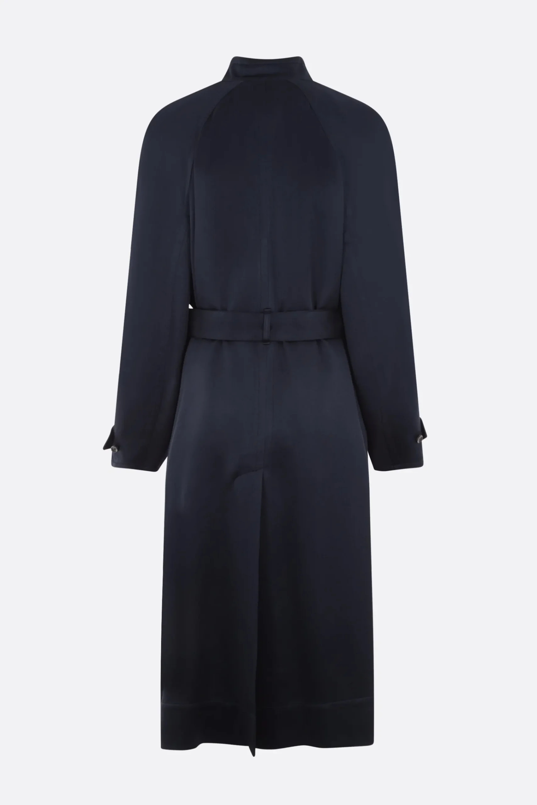 Women 10 CORSO COMO single-breasted envers satin trench coat