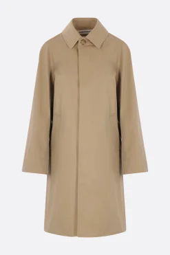 Women UNDERCOVER single-breasted gabardine trench coat