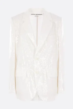 Women JUNYA WATANABE single-breasted jacket in sequinned satin