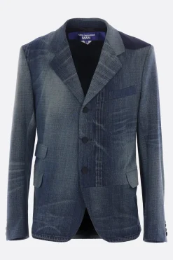 JUNYA WATANABE MAN single-breasted jacket in denim