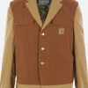 JUNYA WATANABE MAN single-breasted jacket in canvas