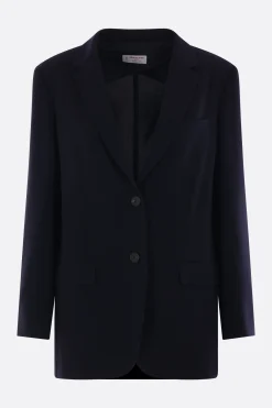 Women ALBERTO BIANI single-breasted jacket in cady