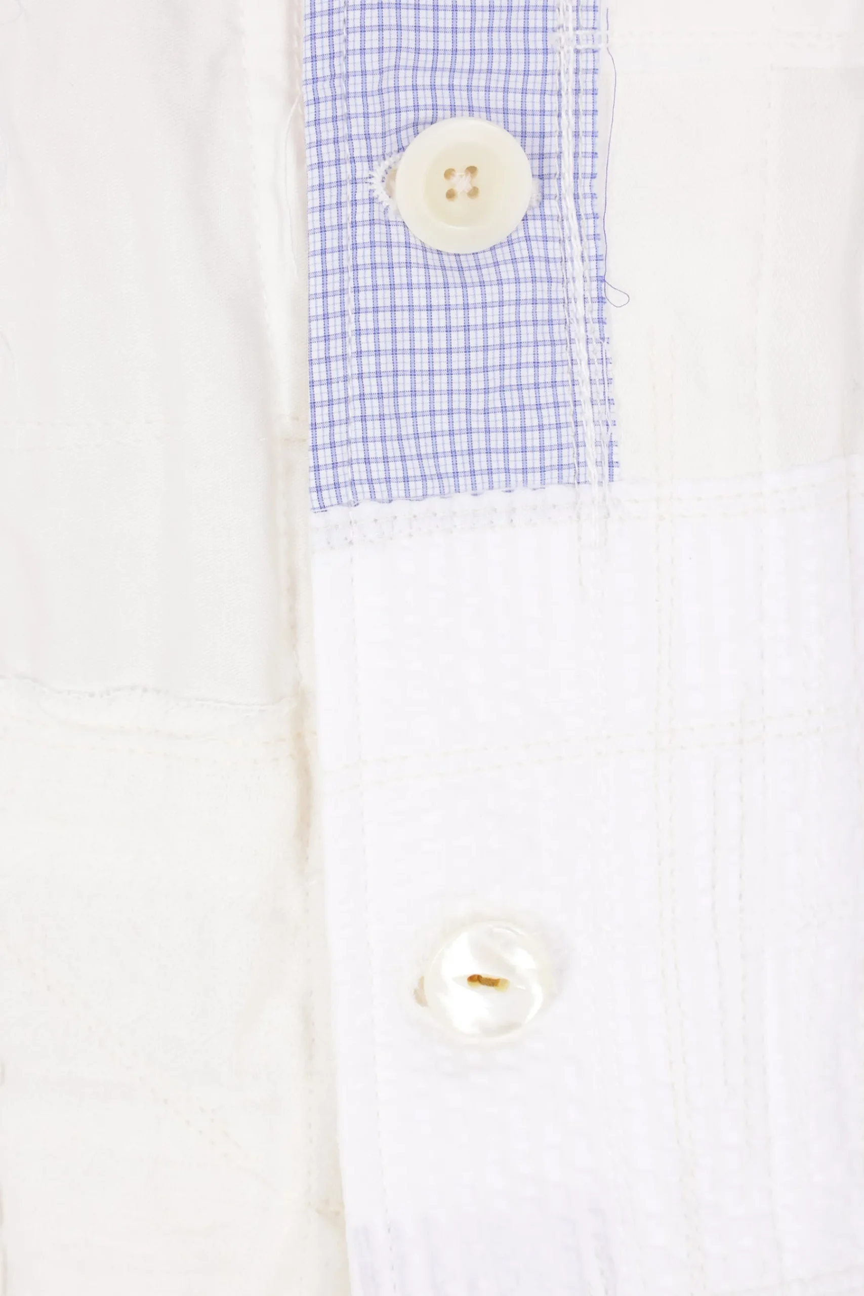JUNYA WATANABE MAN single-breasted jacket in patchwork cotton
