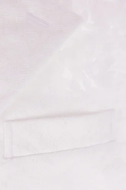 Women COMME DES GARÇONS single-breasted jacket in mesh with flowers