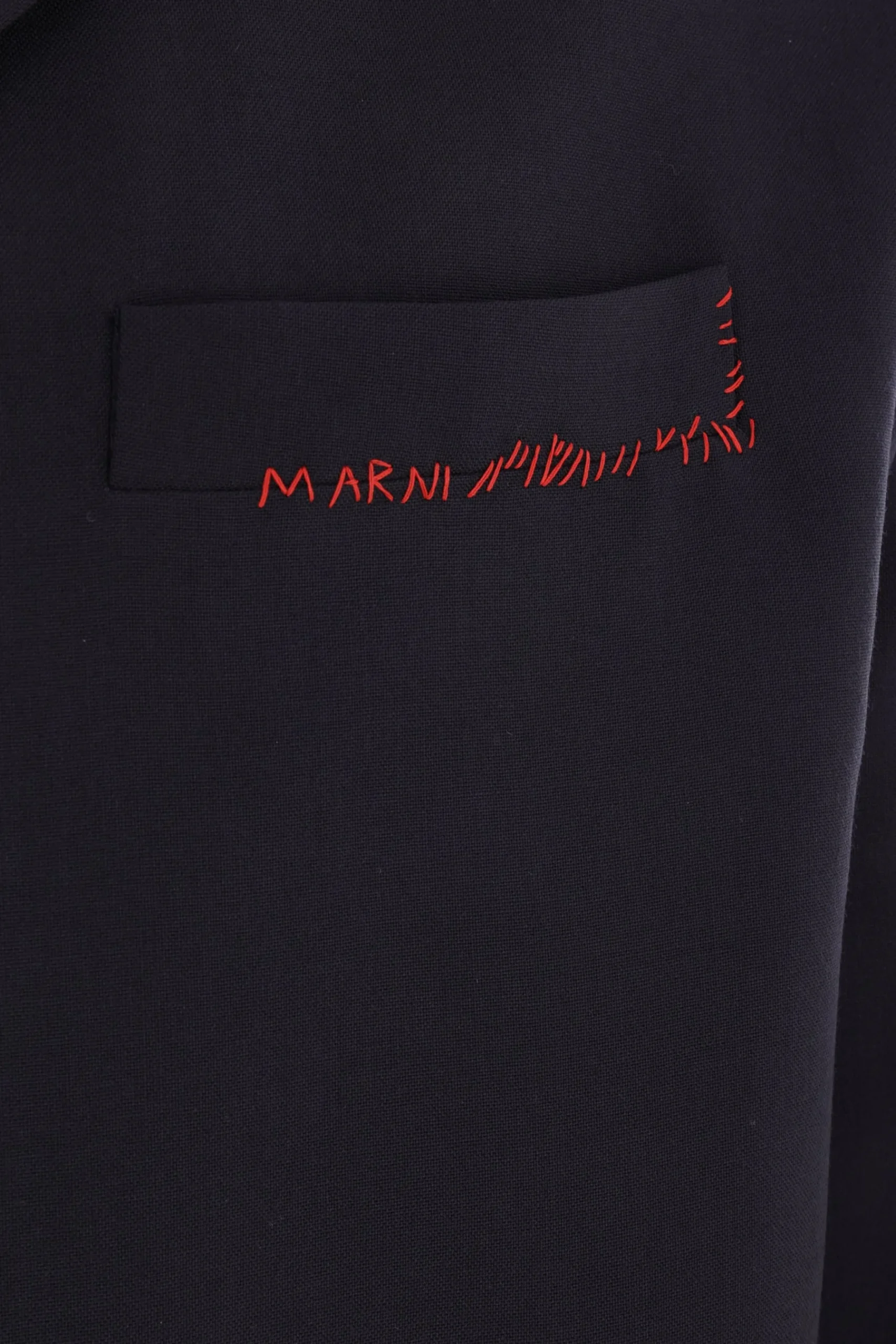 MARNI single-breasted wool jacket