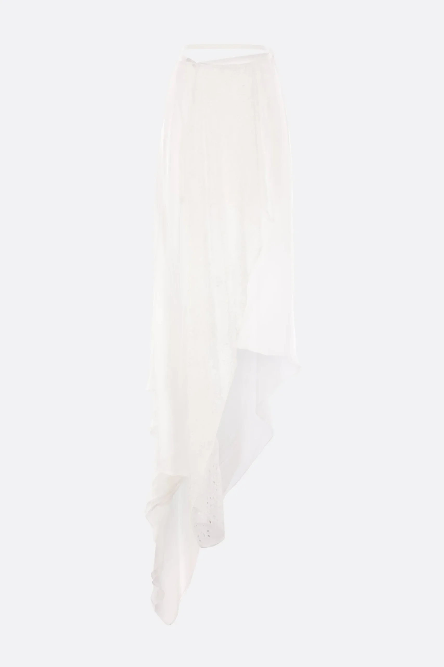 Women ANN DEMEULEMEESTER Sirka asymmetric skirt in silk