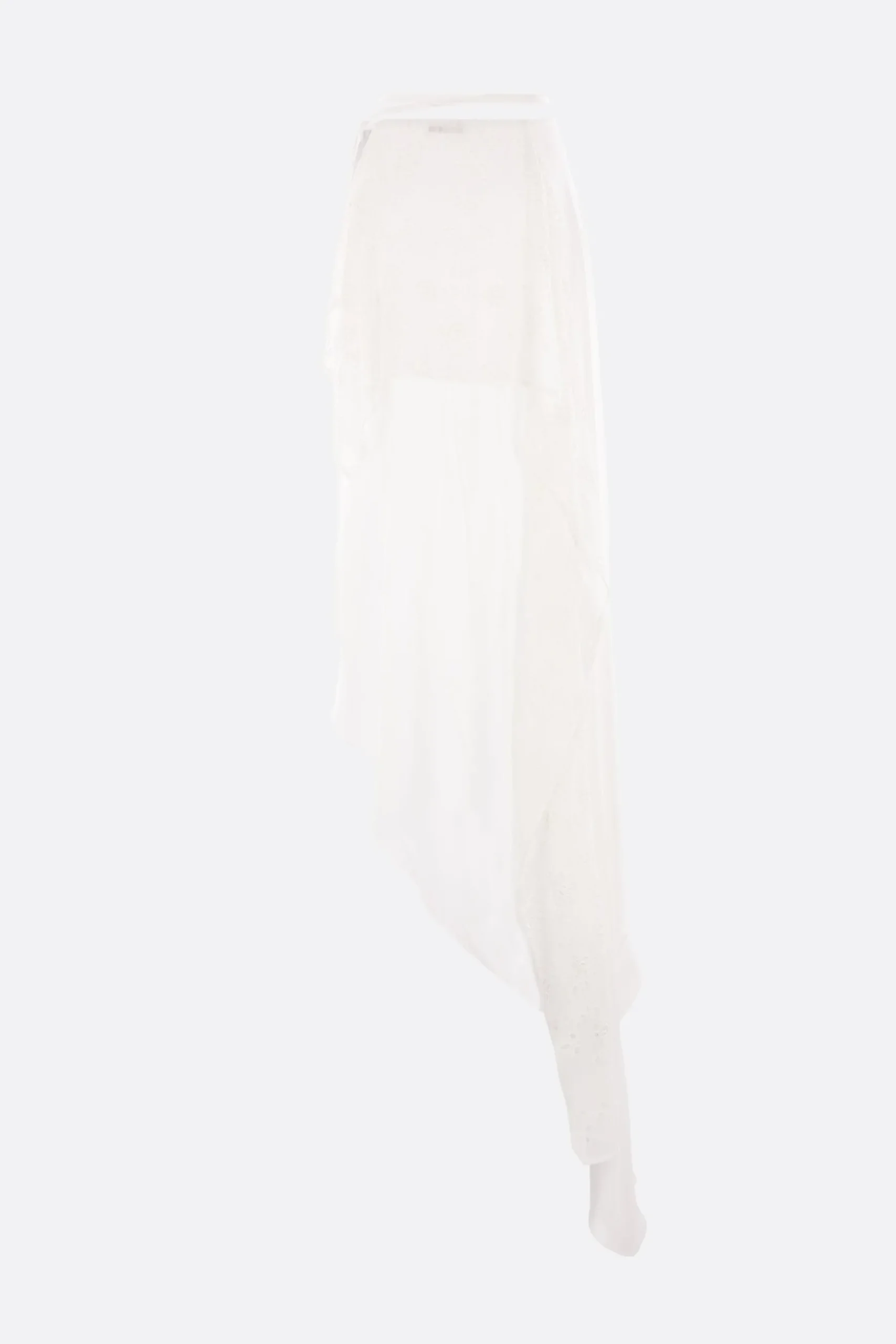 Women ANN DEMEULEMEESTER Sirka asymmetric skirt in silk