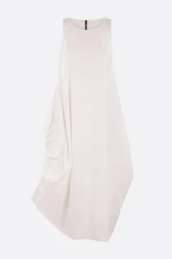 Women MARIA CALDERARA sleeveless dress in printed poplin