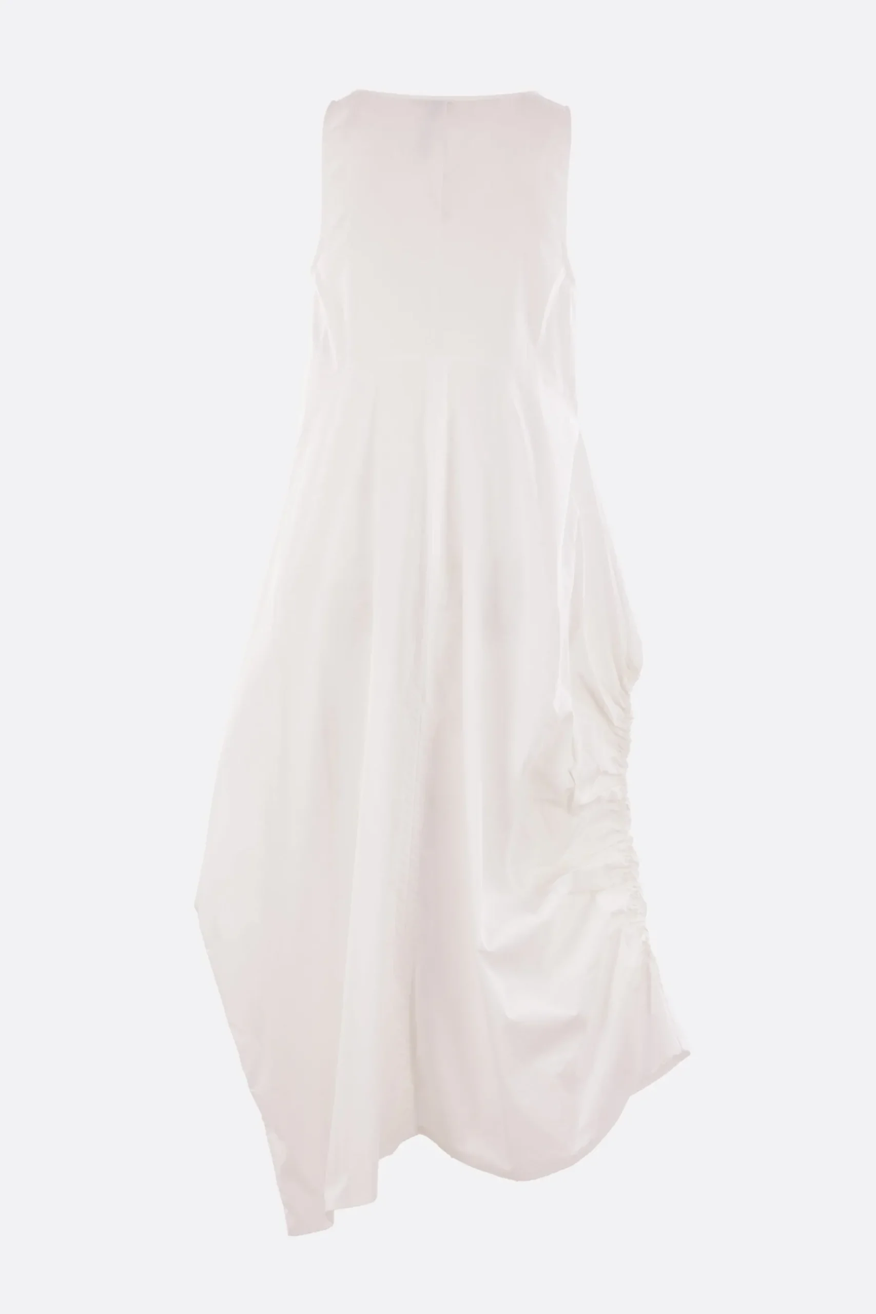 Women MARIA CALDERARA sleeveless dress in printed poplin