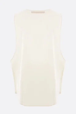 Women META CAMPANIA COLLECTIVE sleeveless top in wool twill