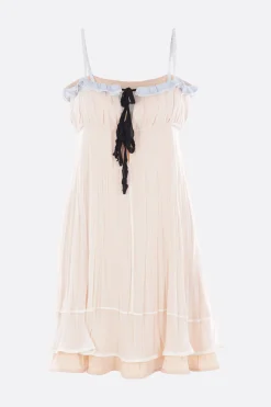 Women JIL SANDER slip dress in georgette