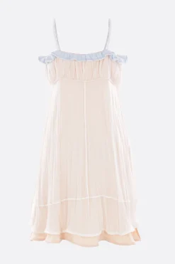 Women JIL SANDER slip dress in georgette