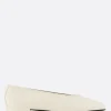 Women GIORGIO ARMANI - 10 CORSO COMO smooth leather ballerinas
