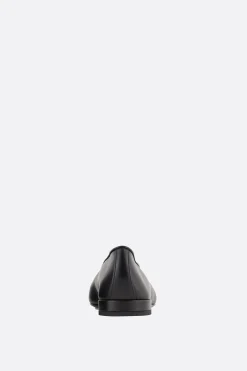 Women GIORGIO ARMANI - 10 CORSO COMO smooth leather ballerinas