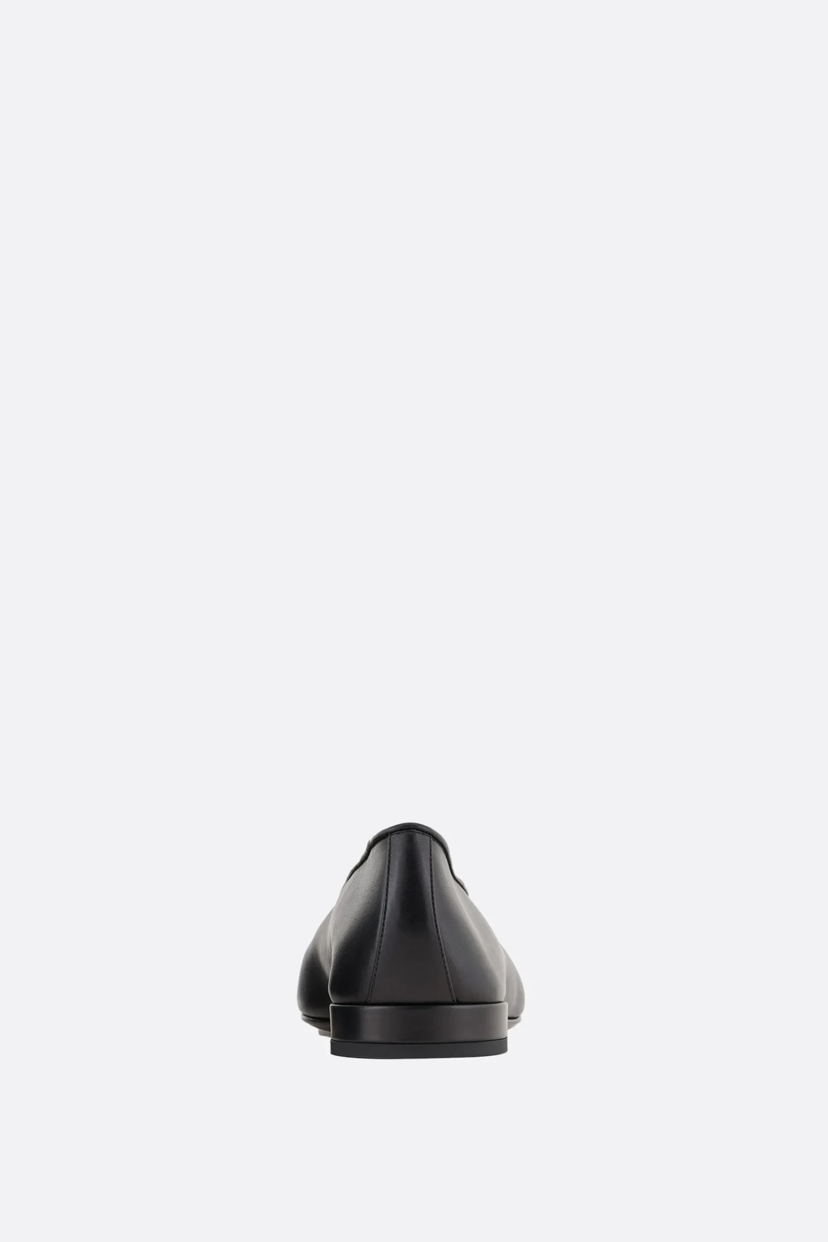 Women GIORGIO ARMANI - 10 CORSO COMO smooth leather ballerinas