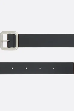 JIL SANDER smooth leather belt