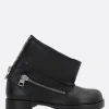 Women JW ANDERSON smooth leather biker boots