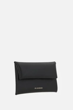 JIL SANDER smooth leather coin purse