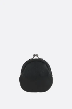 Women DISCORD YOHJI YAMAMOTO smooth leather coin purse with chain