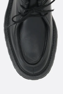 Women LEGRES smooth leather lace-up shoes