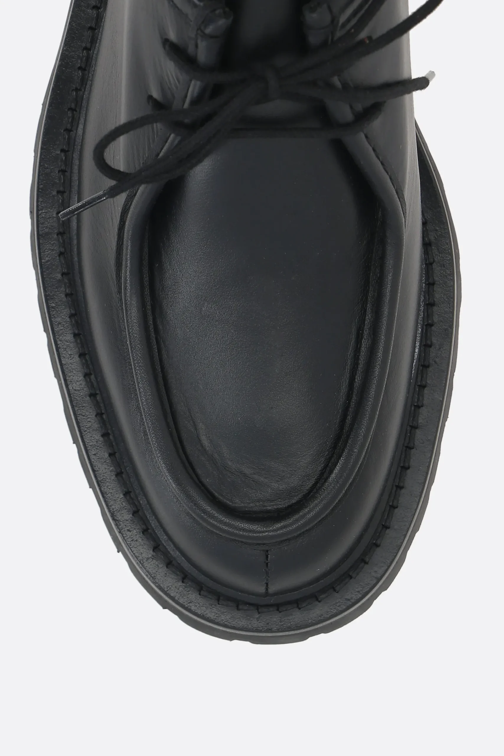 Women LEGRES smooth leather lace-up shoes