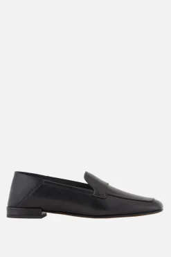 Women GIORGIO ARMANI - 10 CORSO COMO smooth leather loafers