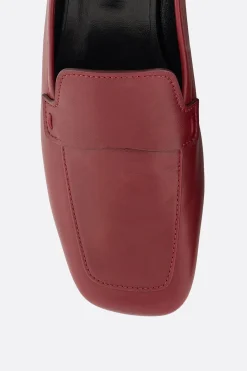 Women GIORGIO ARMANI - 10 CORSO COMO smooth leather loafers
