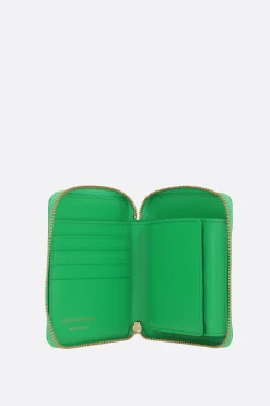 COMME DES GARÇONS WALLET smooth leather small zip-around wallet