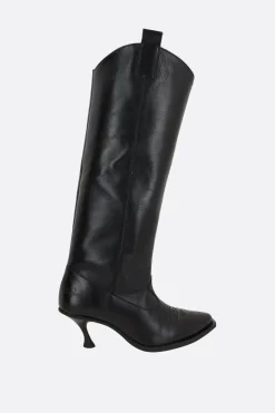 Women VAQUERA smooth leather western boots