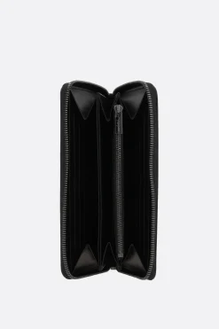 Women DISCORD YOHJI YAMAMOTO smooth leather zip-around wallet