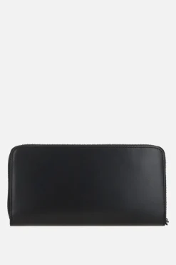 Women DISCORD YOHJI YAMAMOTO smooth leather zip-around wallet