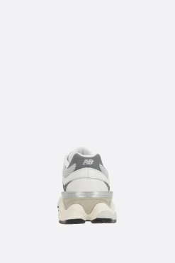 Women NEW BALANCE 9060 sneakers in mesh and grainy leather