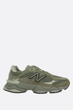 NEW BALANCE 9060 sneakers in suede and mesh