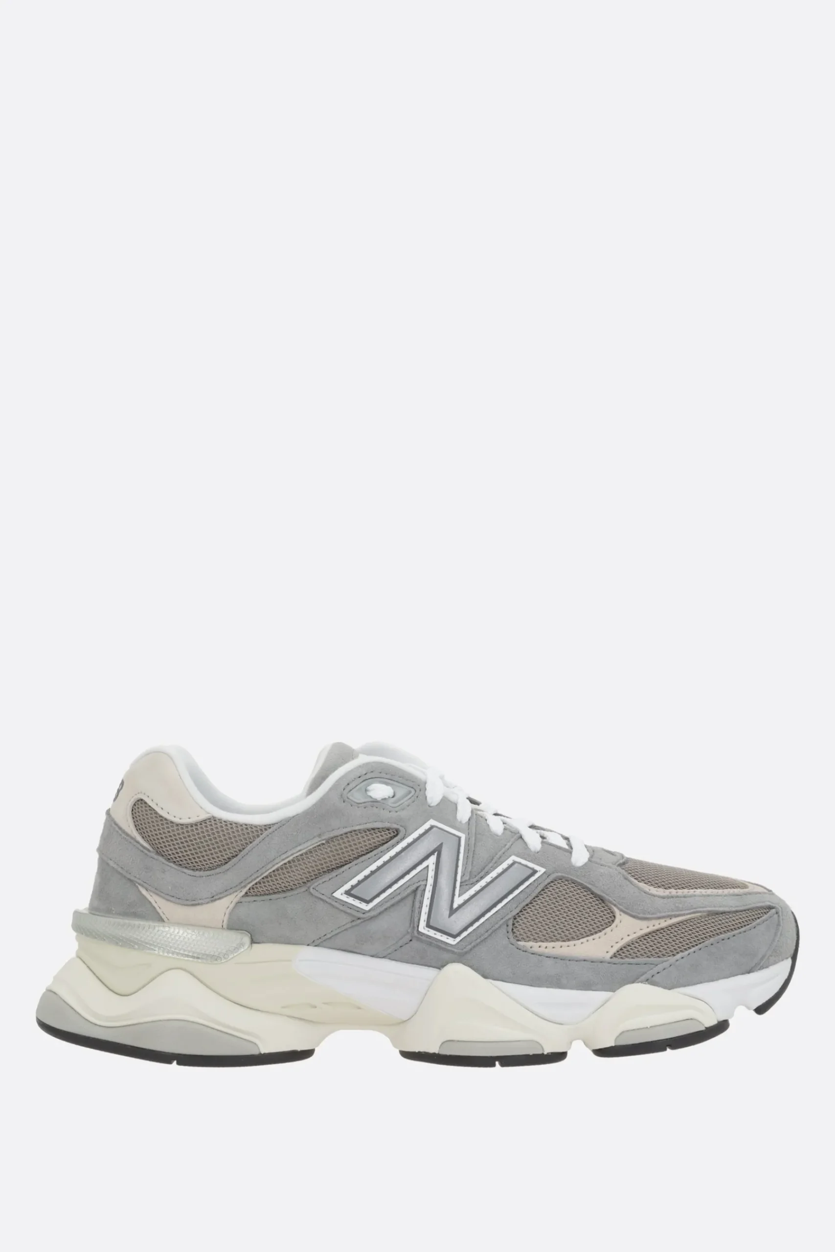 NEW BALANCE 9060 sneakers in suede and mesh