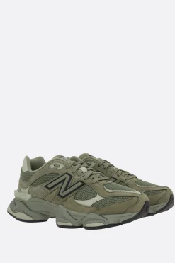 NEW BALANCE 9060 sneakers in suede and mesh